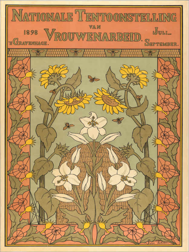 Poster National Exhibition of Women’s Work in The Hague