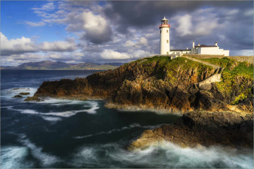 Poster Leuchtturm Fanad Head
