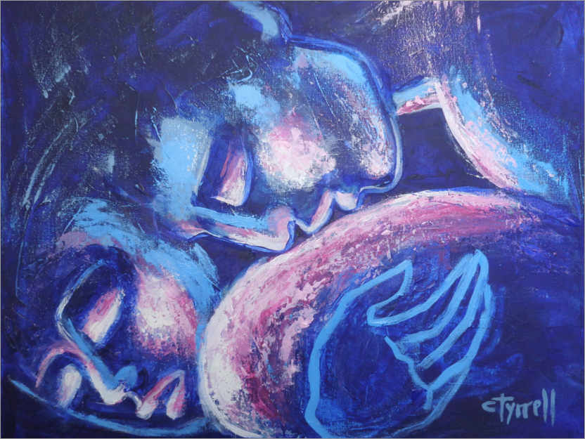 Lovers Love and Comfort II print by Carmen Tyrrell Posterlounge