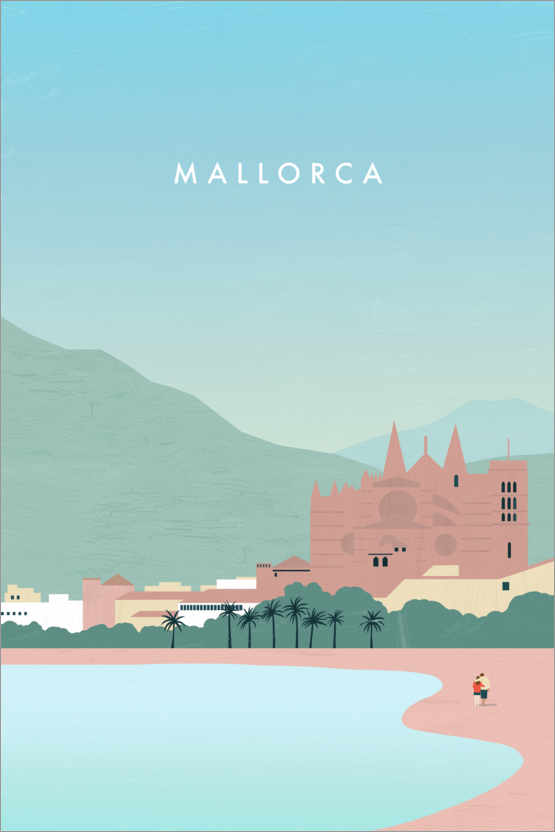 Poster Palma de Mallorca