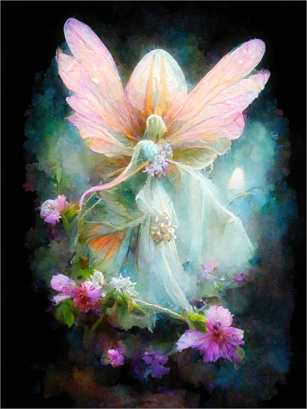 Póster Fairy Butterfly