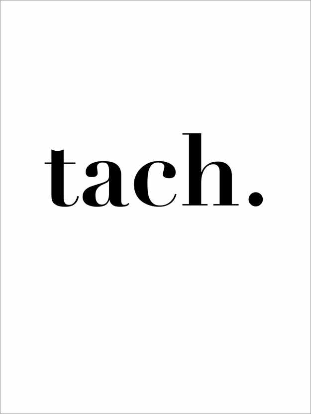 Poster Tach