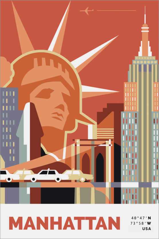 Plakat Manhattan