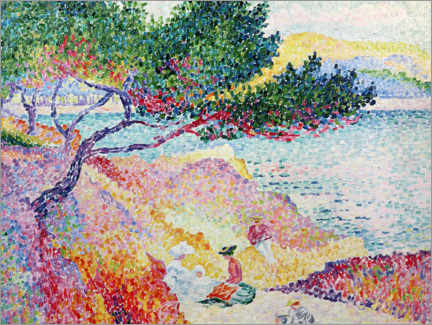 Plakat Stranden i Saint-Clair