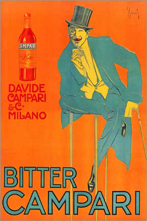 Canvas-taulu  Bitter Campari - Vintage Advertising Collection