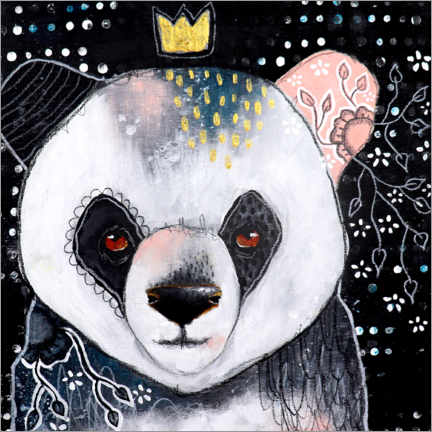 Plakat Panda King