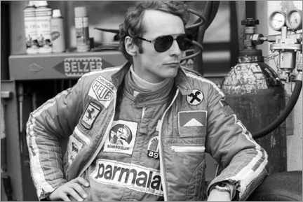 Lienzo  Niki Lauda, German Grand Prix, Nürburgring 1976