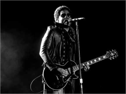 Póster Lenny Kravitz en concierto, F1 GP der Rusia
