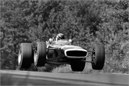 Plakat Jackie Stewart, BRM P115, Nürburgring 1967