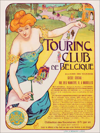 Wandbild Touring Club de Belgique - Georges Gaudy