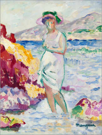 Poster The bather