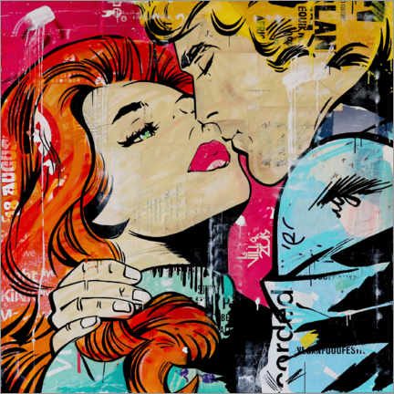 Poster Rote Liebe