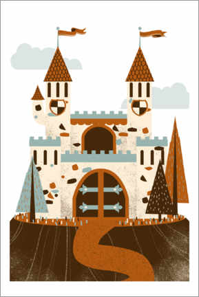 Tableau Le château de rêve - Kanzilue