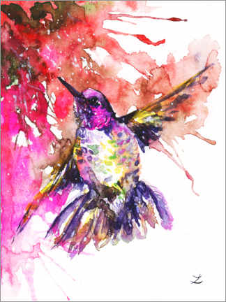Poster Hummingbird