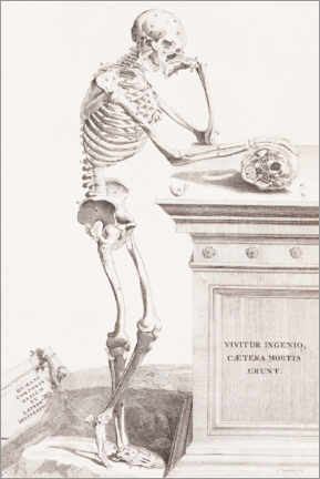 Tableau sur toile Opera omnia anatomica et chirurgica - Jan Wandelaar