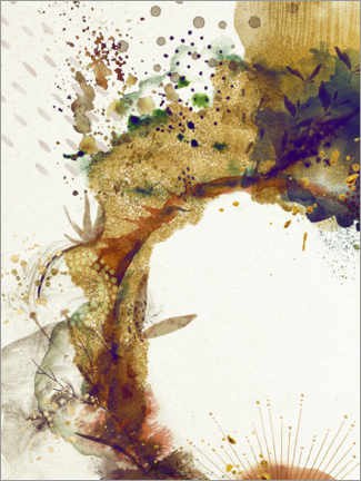Poster Botanica astratta