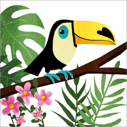 Poster  Toucan - Julia Reyelt