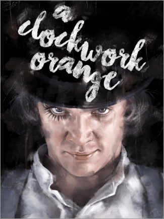 Poster A clockwork orange (Orange mécanique)