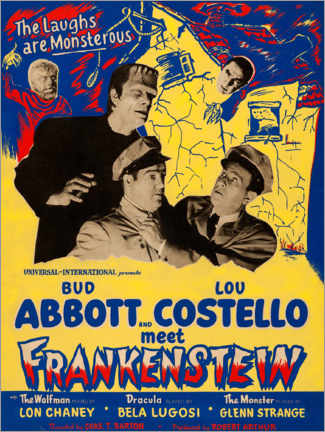Poster Frankenstein (anglais)
