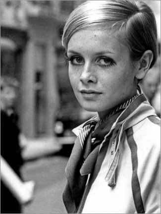 Poster Twiggy in London