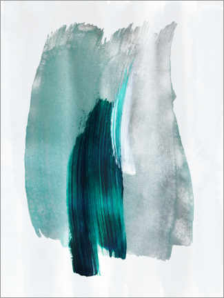 Plakat Abstract brush strokes IXX