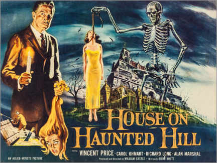 Poster House on Haunted Hill
