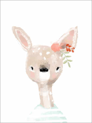 Veggbilde  Miss deer - Kidz Collection