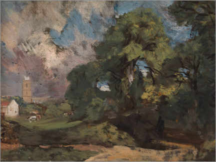 Tableau  Stoke-by-Nayland - John Constable