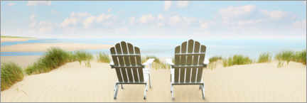 Poster Paesaggio spiaggia