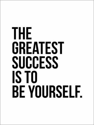Tableau  The greatest success is to be yourself - Michael Tarassow
