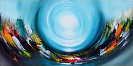 Print  Into the Light - Theheartofart Gena