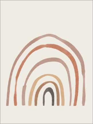 Poster  Arcobaleno particolare - Sisi And Seb