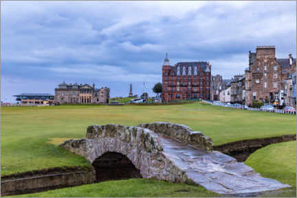 Obra artística  Puente Swilcan en el Old Course en St Andrews - Mike Centioli