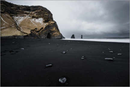 Billede  Black beach, Iceland - Road To Aloha