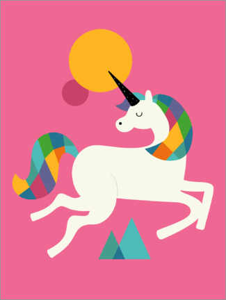 Tableau  Être une licorne - Andy Westface
