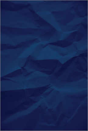 Poster Papier bleu classique