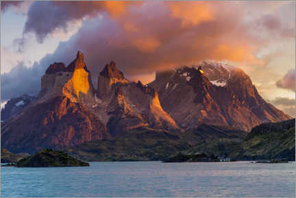 Póster  Torres del Paine, Patagônia - Dieter Meyrl