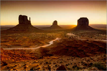 Poster Monument Valley Navajo Tribal Park