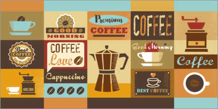 Poster Kaffee