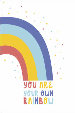 Tableau sur toile  You are your own rainbow - Ohkimiko