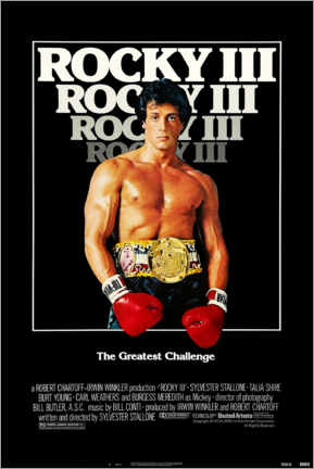 Poster  Rocky III - Vintage Entertainment Collection