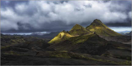 Billede  The green peaks - André Wandrei
