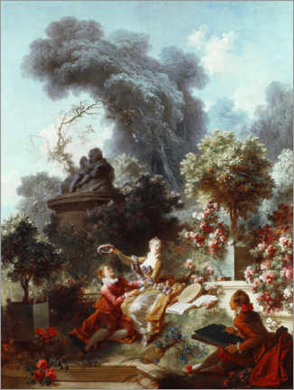 Obraz  Ukochany - Jean-Honoré Fragonard