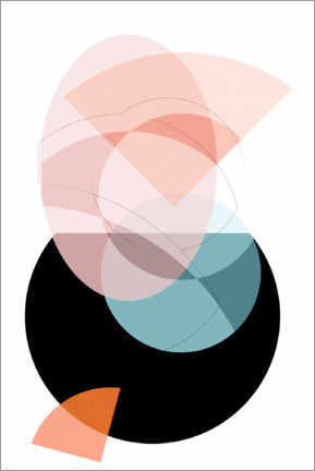 Póster Composição geométrica