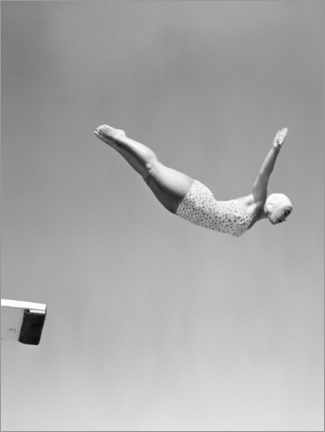 Póster Springboard diver