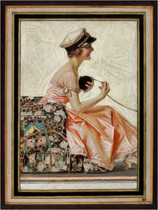 Póster Os namorados (senhora)