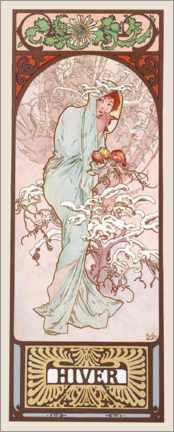 Poster Die Vier Jahreszeiten - Winter (Hiver)