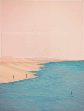 Print  A Day by the Sea - Sybille Sterk