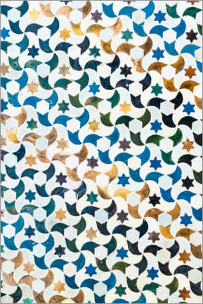 Aluminium print  Nasrid ceramics - Catharina Lux