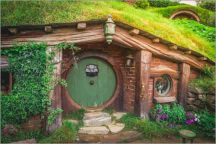 Poster Maison de hobbits III